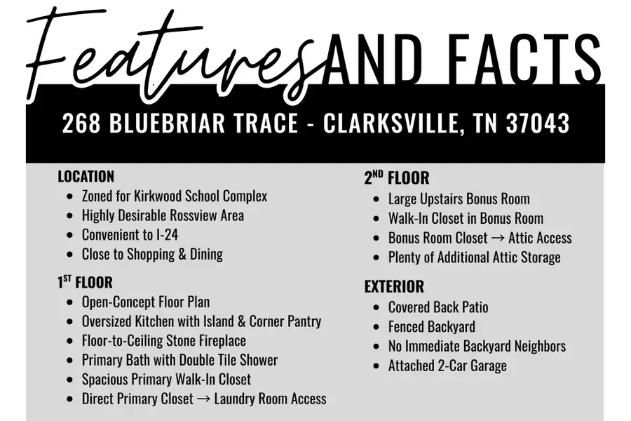 268 Bluebriar Trace, Clarksville, TN 37043 - #2