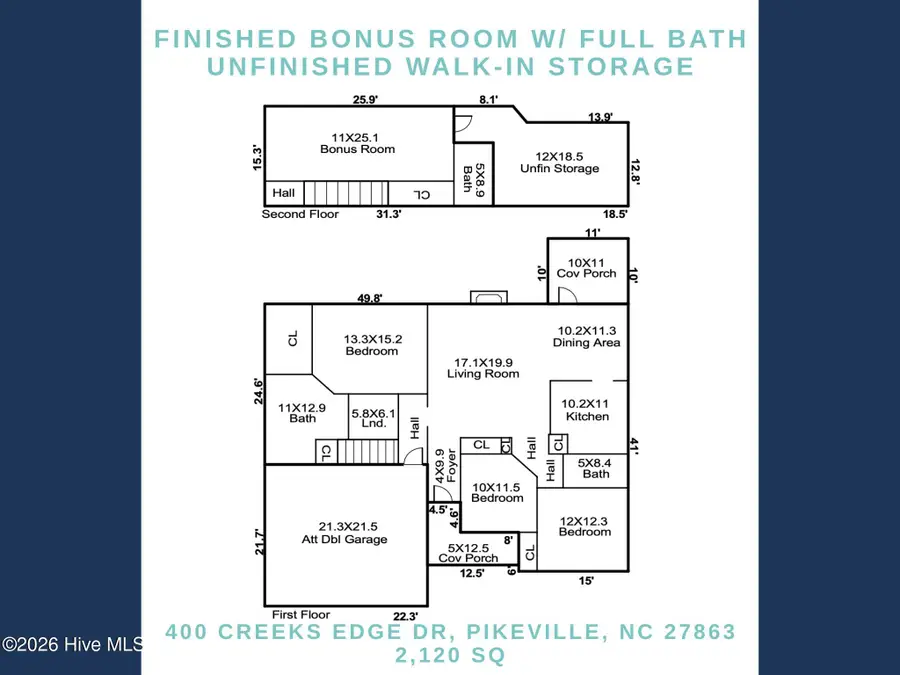400 Creeks Edge Drive, Pikeville, NC 27863 - #2