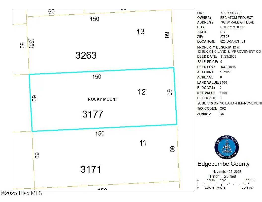 620 Branch Street, Rocky Mount, NC 27803 - Image #1