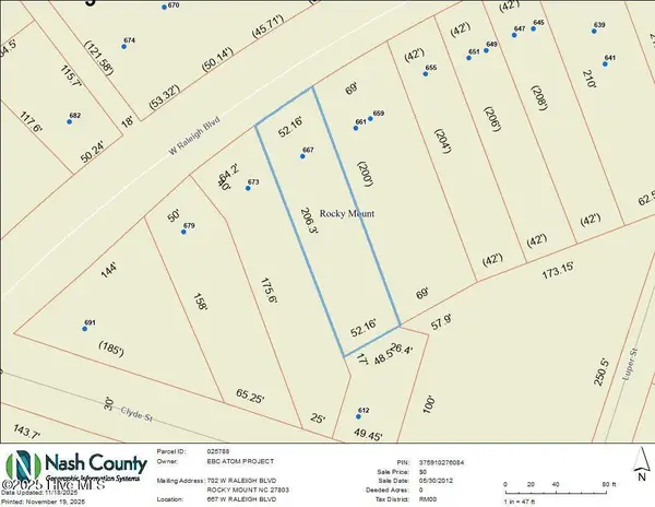 667 W Raleigh Boulevard, Rocky Mount, NC 27803