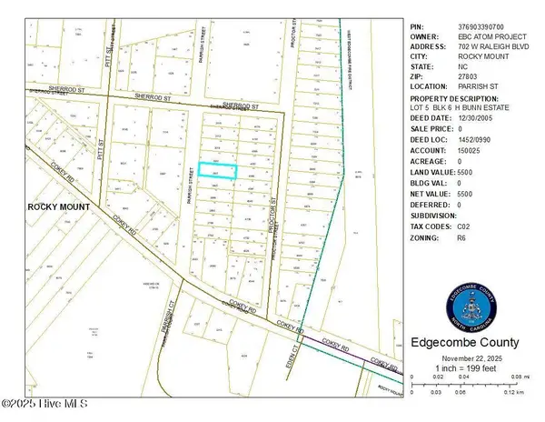 0 Parrish Street, Rocky Mount, NC 27801