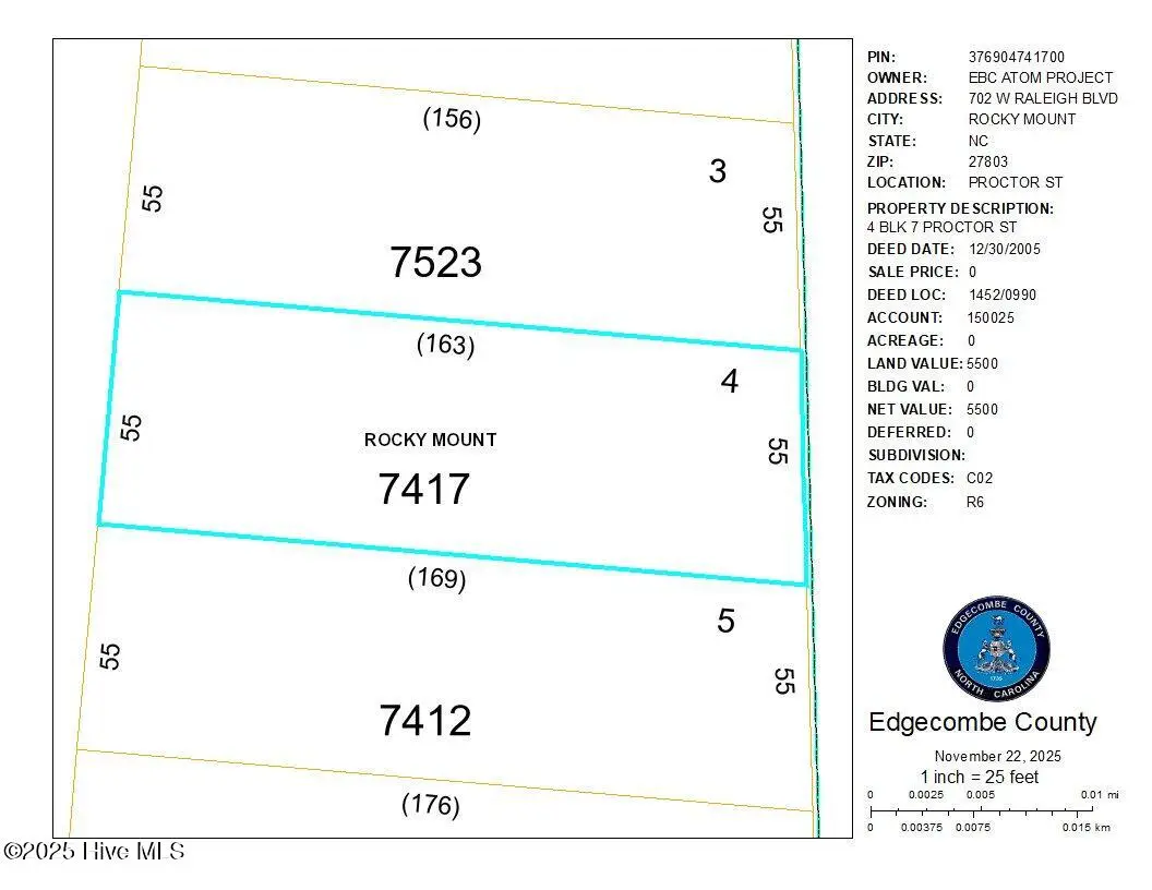 0 Proctor Street, 12 Rocky Mount, NC 27801 - Image #1