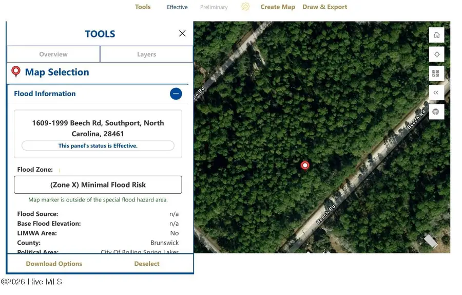 .73 Acres Beech Road, Boiling Spring Lakes, NC 28461 - Image #3