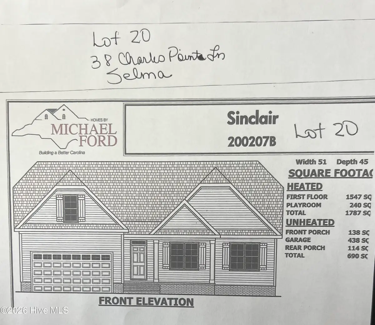 38 Charles Point Lane, Selma, NC 27576 - #1