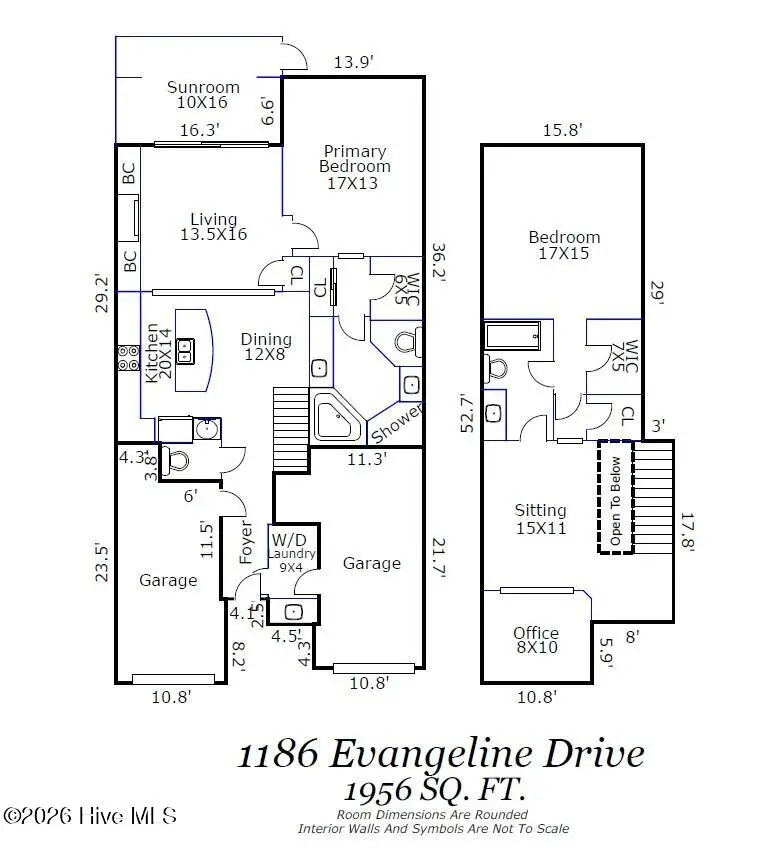 1186 Evangeline Drive, Leland, NC 28451 - #2