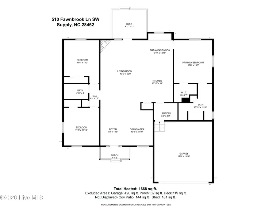 510 Fawnbrook Lane Sw, Supply, NC 28462 - Image #2
