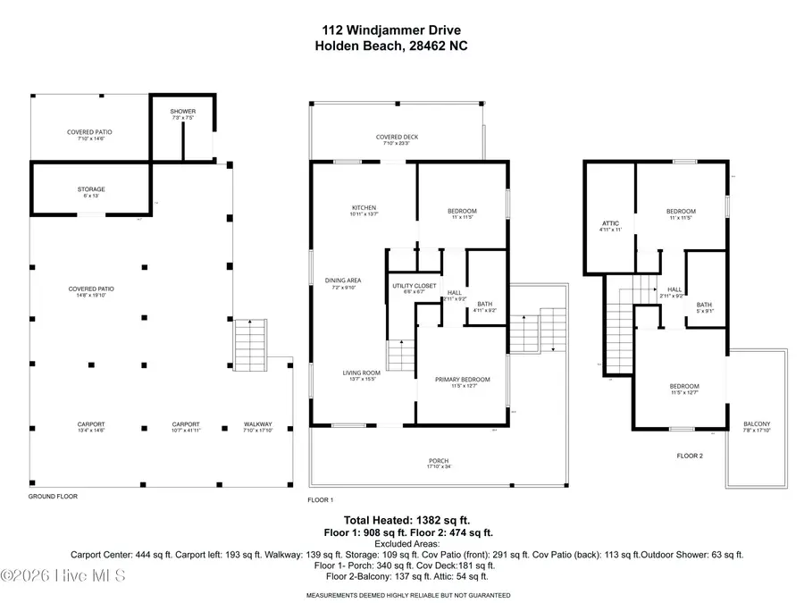 112 Windjammer Drive, Holden Beach, NC 28462 - Image #2