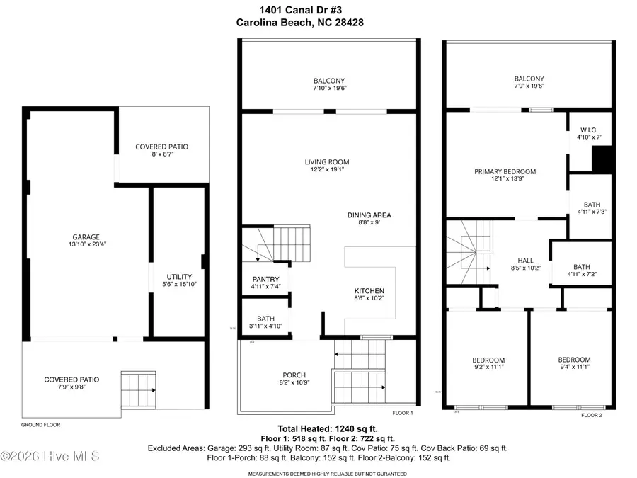 1401 Canal Drive #Apt 3, Carolina Beach, NC 28428 - #3