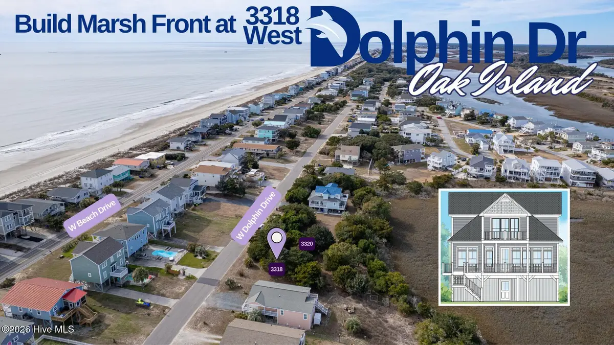 3318 W Dolphin Drive, Oak Island, NC 28465 - #1
