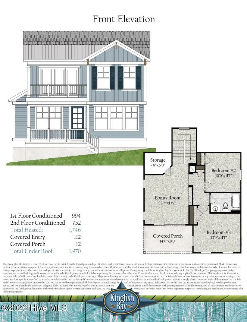1252 Kingfish Boulevard, Calabash, NC 28467 - #2