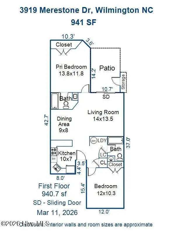 3919 Merestone Drive, Wilmington, NC 28412 - #2