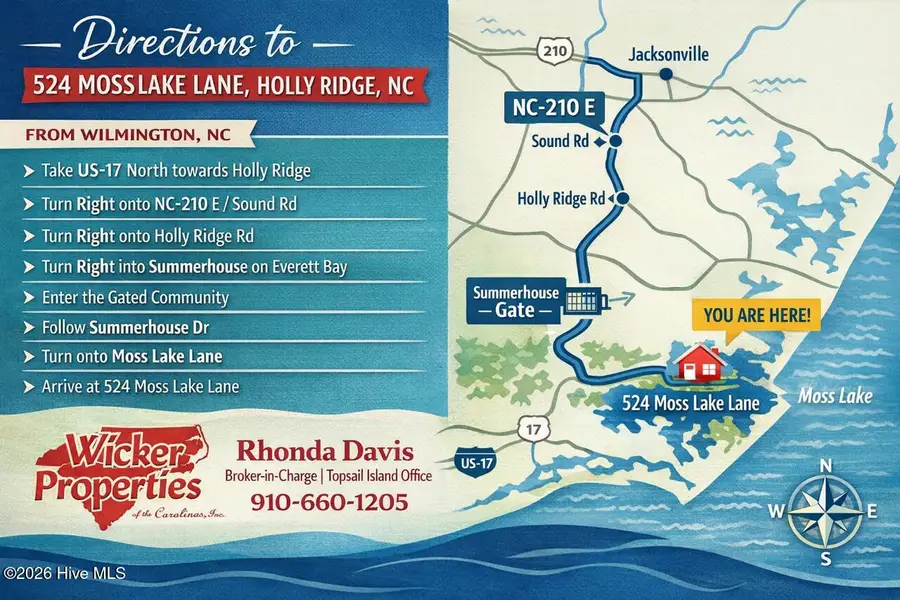 524 Moss Lake Lane, Holly Ridge, NC 28445 - #2