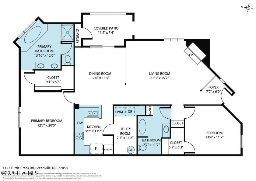 1122 Turtle Creek Road #B, Greenville, NC 27858 - #2