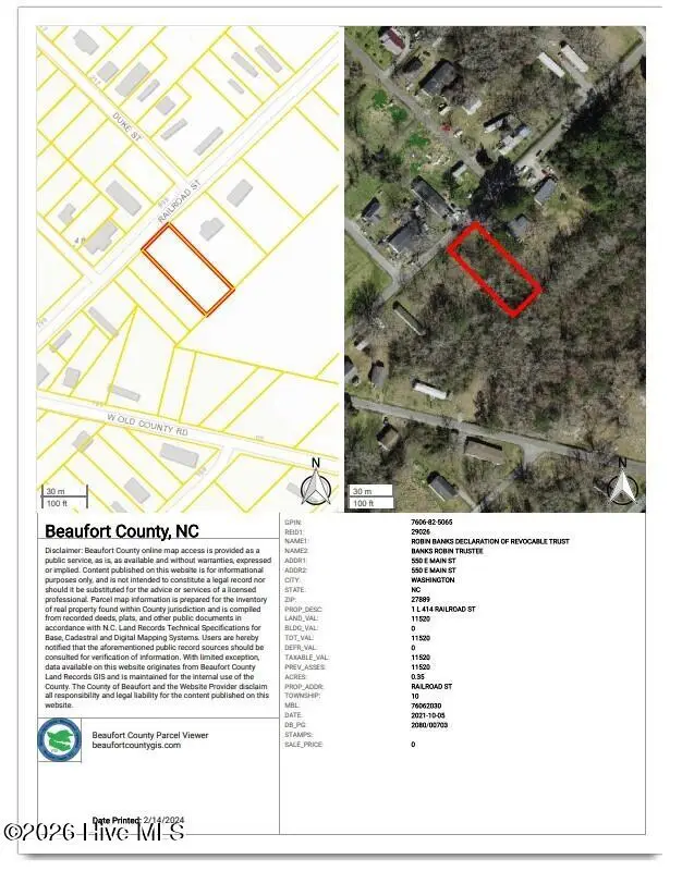414 Railroad Street, Belhaven, NC 27810 - #1