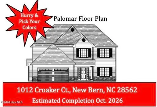 1012 Croaker Court, New Bern, NC 28562