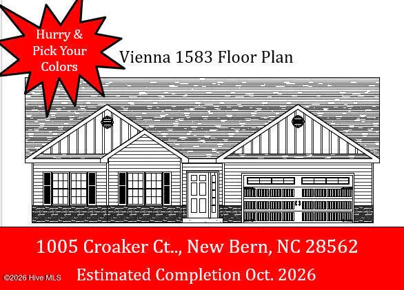 1005 Croaker Court, New Bern, NC 28562