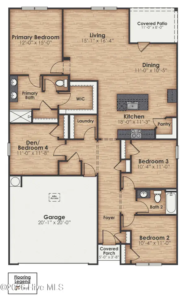 4314 Rough Stalk Lane #Lot 308, Castle Hayne, NC 28429