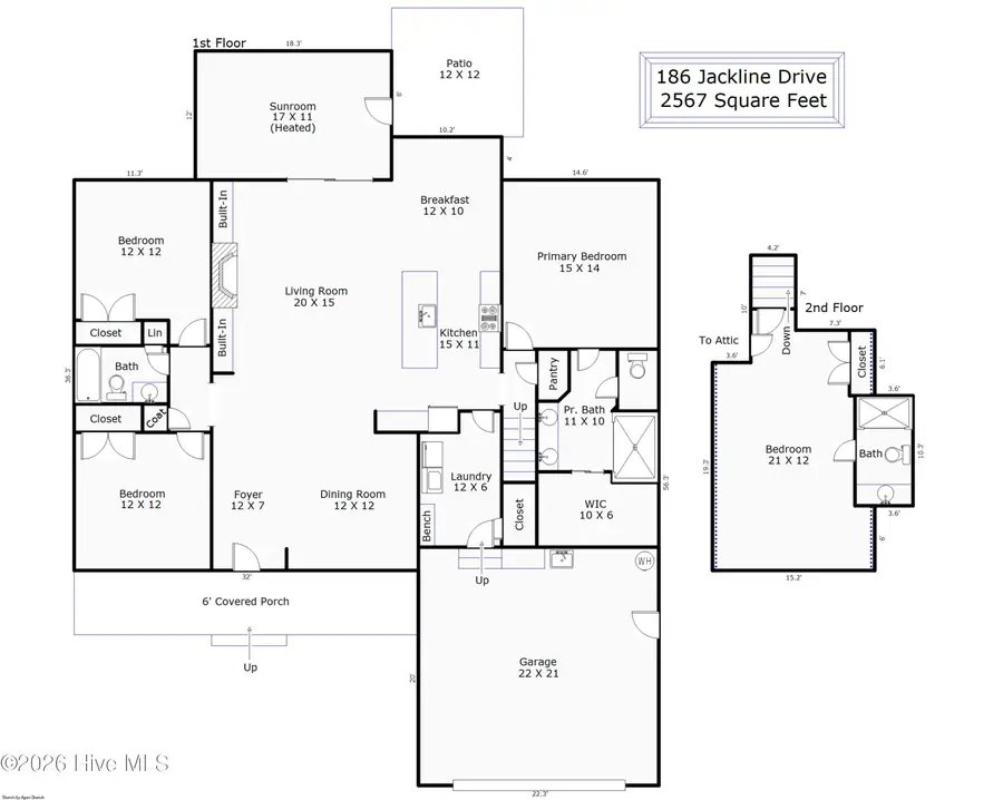 186 Jackline Drive, Hampstead, NC 28443 - #3