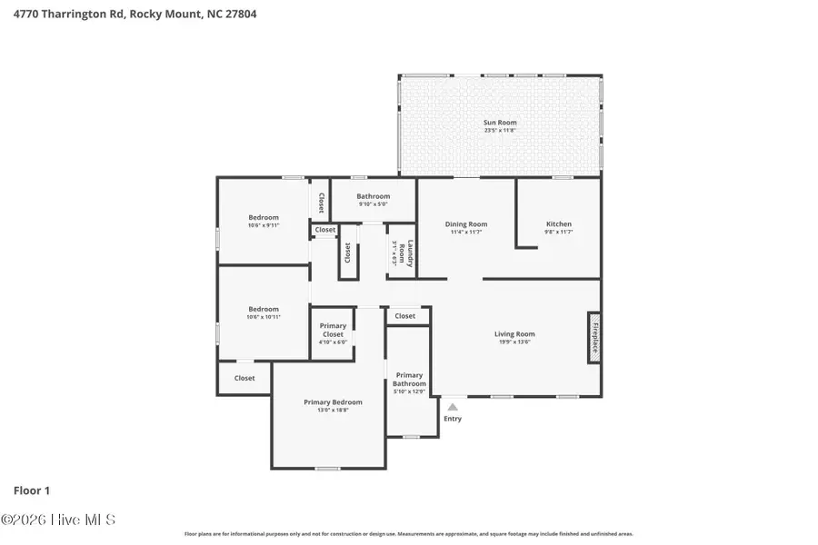 4770 Tharrington Road, Rocky Mount, NC 27804 - #2