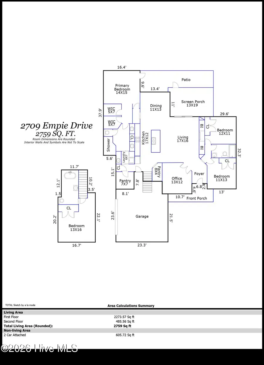 2709 Empie Drive, Leland, NC 28451 - #2