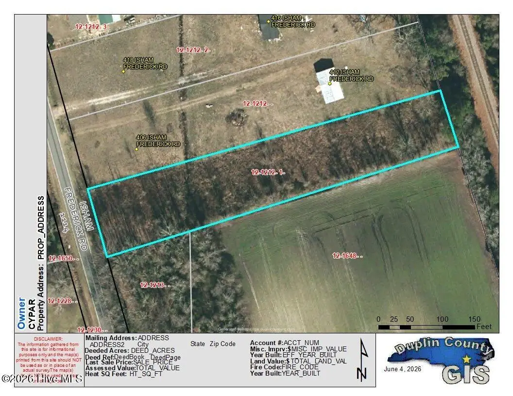 Lot 1 Isham Frederick Road, Magnolia, NC 28453 - #1