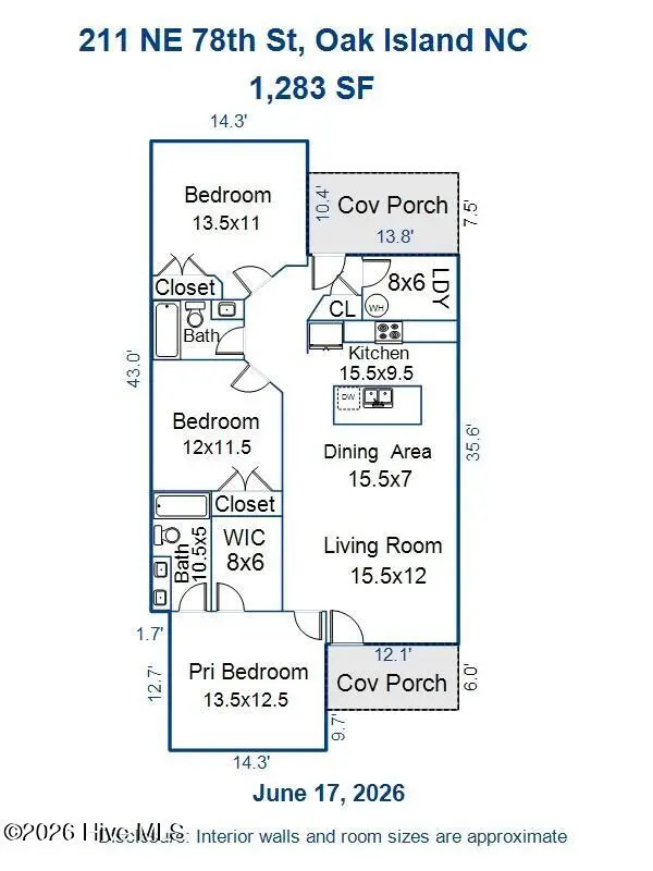 211 NE 78th Street, Oak Island, NC 28465 - #1