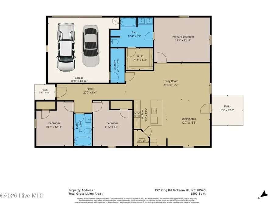 157 King Road, Jacksonville, NC 28540 - #3