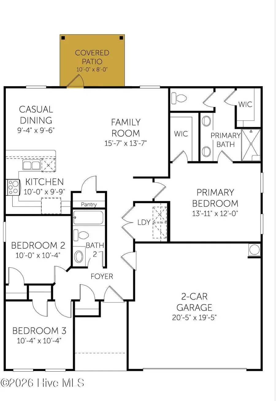 143 N Squires Run Lane, Jacksonville, NC 28546 - #2