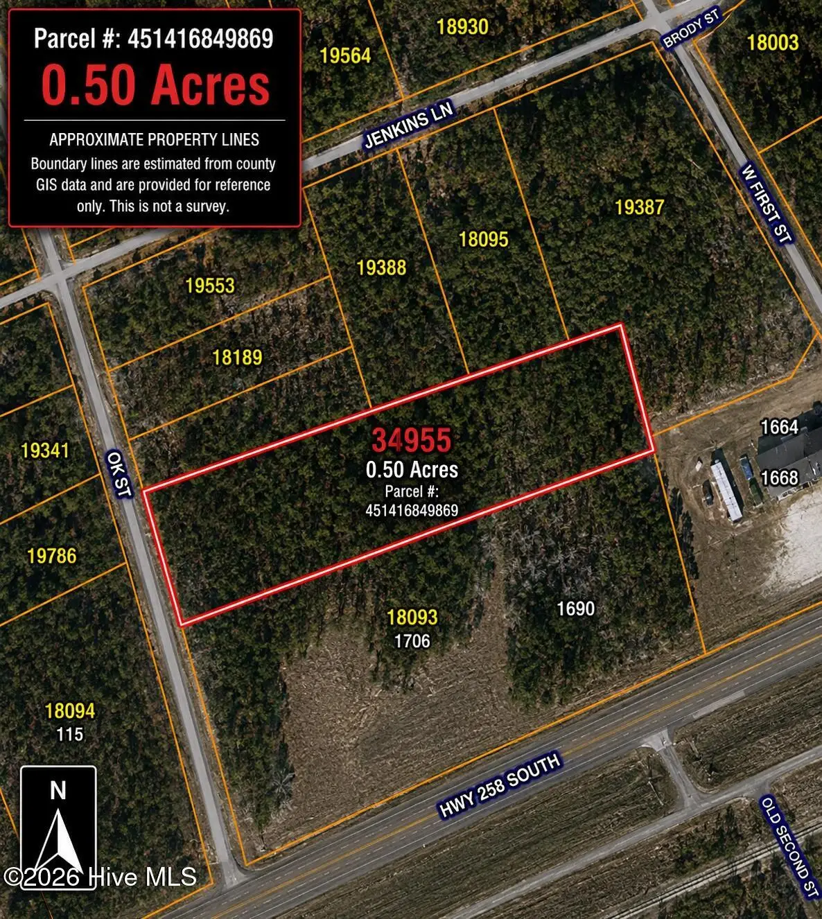 0.50ac Ok Street, Kinston, NC 28504 - #1