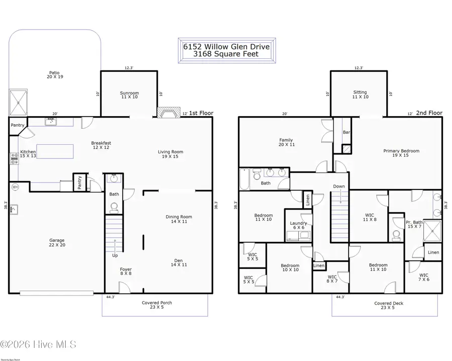 6152 Willow Glen Drive, Wilmington, NC 28412 - #2