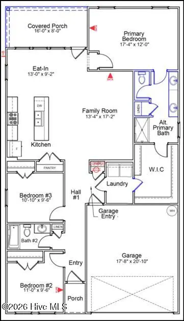 704 Mallory Drive, Sneads Ferry, NC 28460 - #2