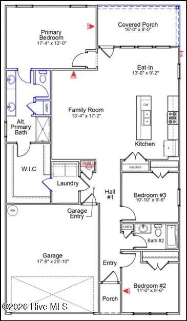 706 Mallory Drive, Sneads Ferry, NC 28460 - #2
