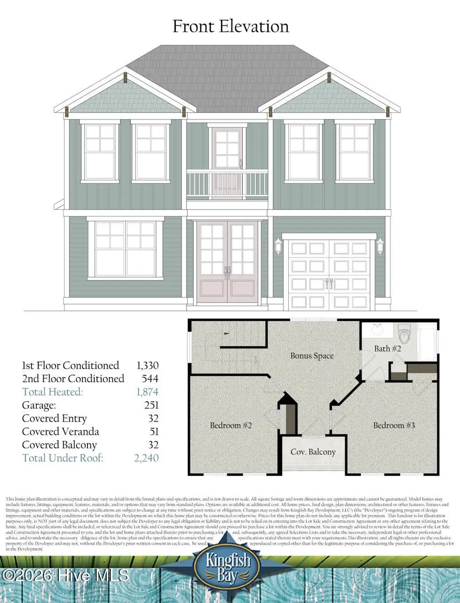 1525 Coastal Cove Lane, Calabash, NC 28467 - #3