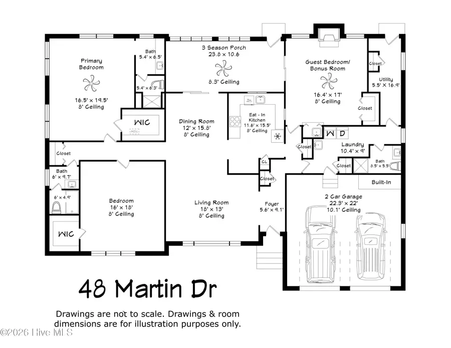 48 Martin Drive, Whispering Pines, NC 28327 - #3