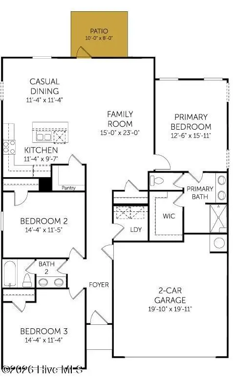 117 Nesbitt Court, Jacksonville, NC 28546 - #3