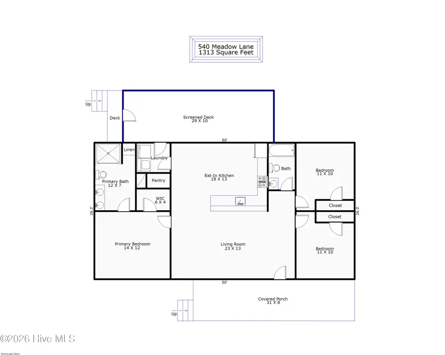 540 Meadow Lane, Burgaw, NC 28425 - #3