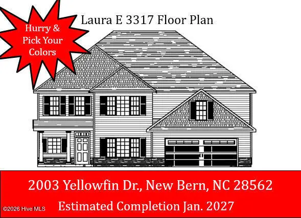 2003 Yellowfin Drive, New Bern, NC 28562 - #1