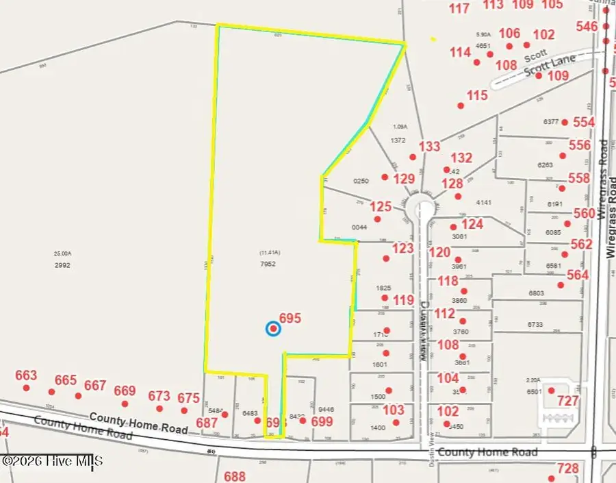 695 County Home Road, Hamlet, NC 28345 - #2