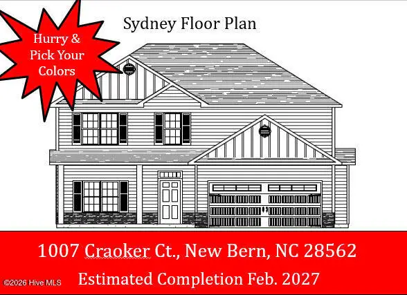1007 Croaker Court, New Bern, NC 28562 - #1