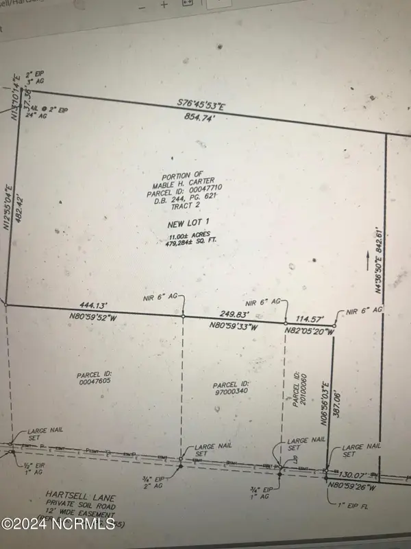 Lot 1 Hartsell Lane, Jackson Springs, NC 27281