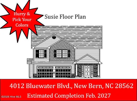 4012 Bluewater Boulevard, New Bern, NC 28562 - #1