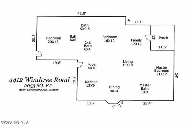 4412 Windtree Road, Wilmington, NC 28412 - #2