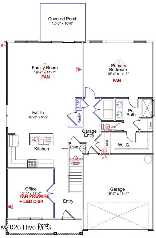 1561 Rodanthe Avenue, Castle Hayne, NC 28429 - #2