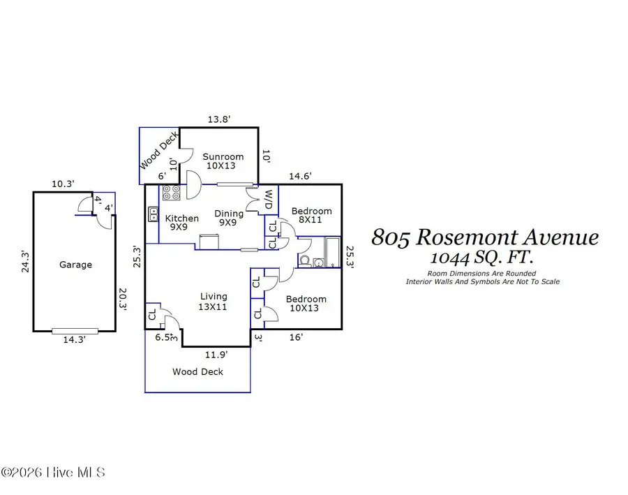 805 Rosemont Avenue, Wilmington, NC 28403 - #2