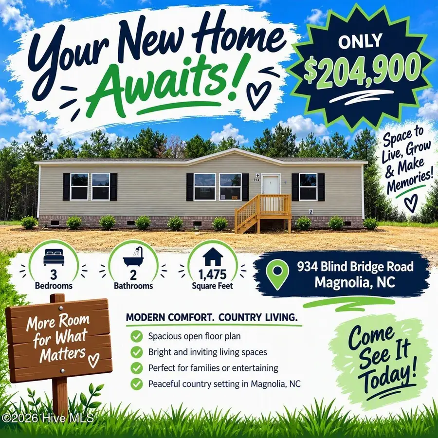 934 Blind Bridge Road, Magnolia, NC 28453 - #3