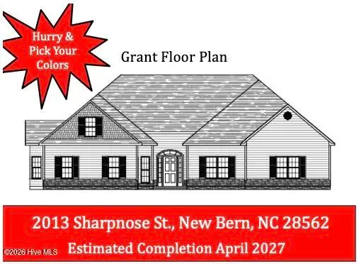 2013 Sharpnose Street, New Bern, NC 28562 - #1