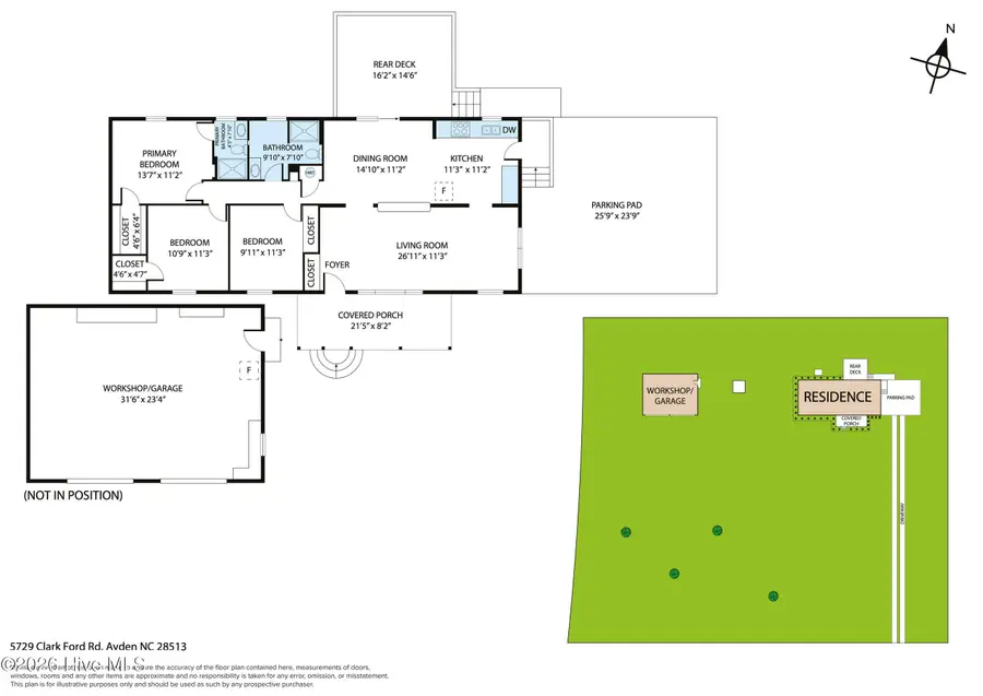5729 Clark Ford Road, Ayden, NC 28513 - #2