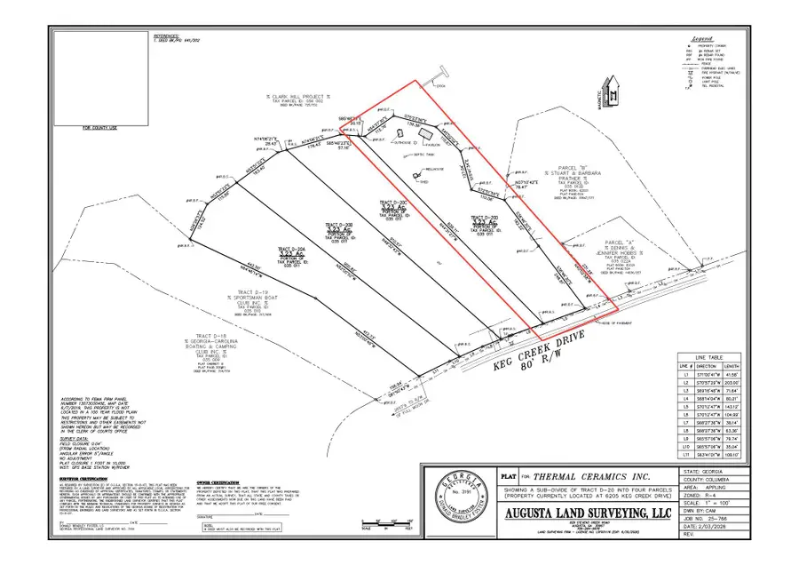 6205 Keg Creek Drive, Appling, GA 30802 - #2