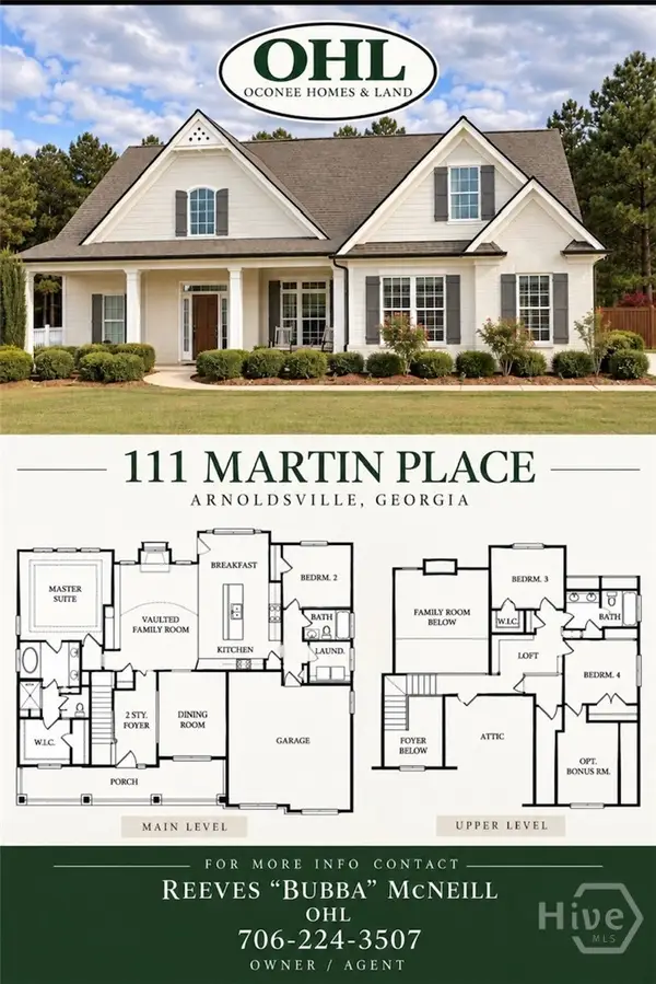 111 Martin Place, Arnoldsville, GA 30619