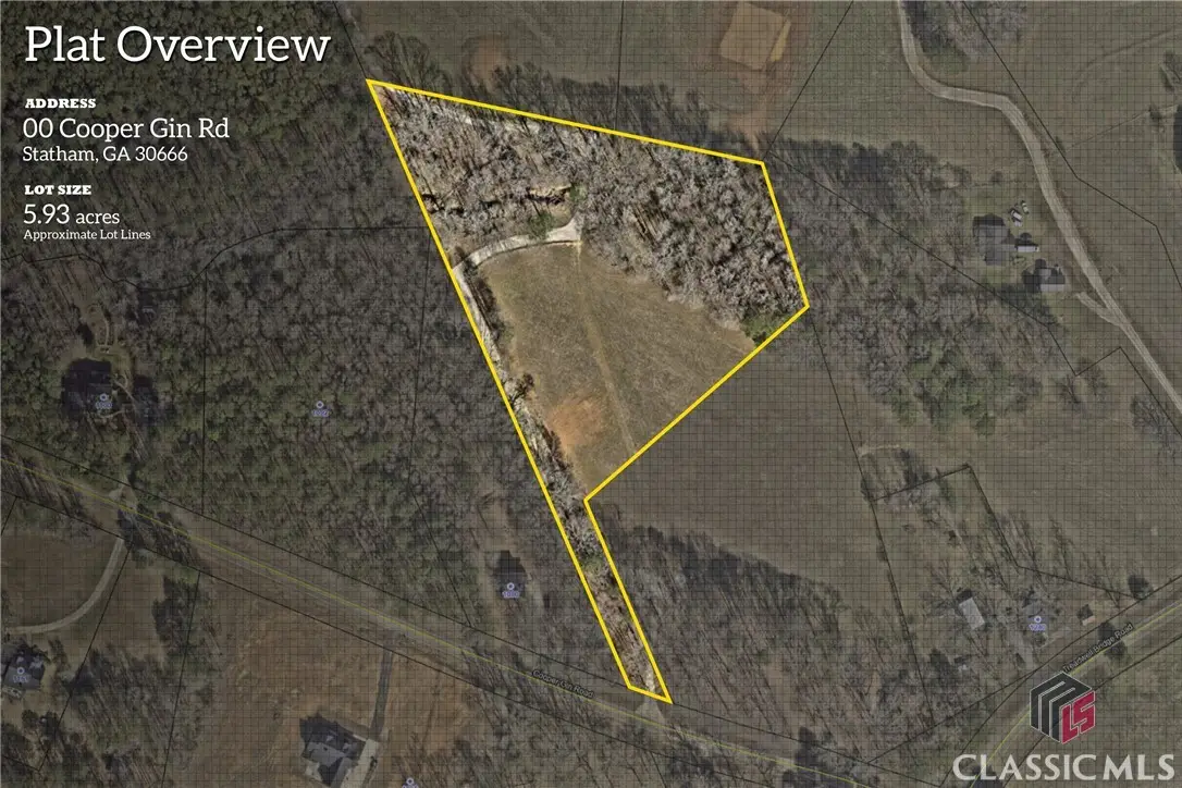 0 Cooper Gin Road, Statham, GA 30666 - Image #1